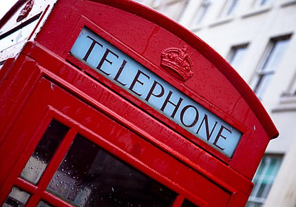 Red and White Telephone Booth thumbnail