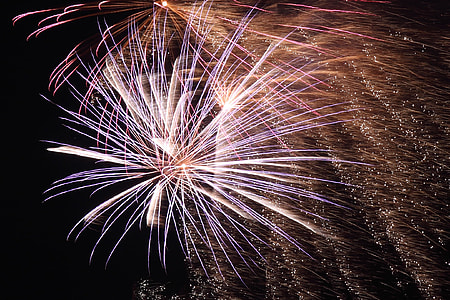 time lapse photography of fireworks thumbnail
