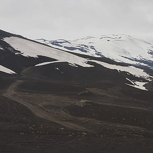 landscape, mountain, snow, winter thumbnail
