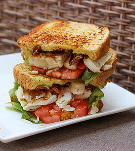 Salad Sandwich on a plate thumbnail