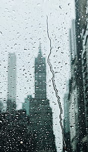 rain drops on glass thumbnail