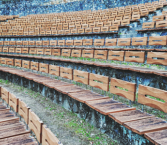 brown wooden seat lot thumbnail