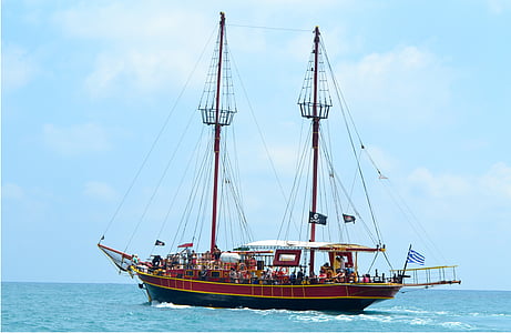 people riding on sailboat during daytime thumbnail