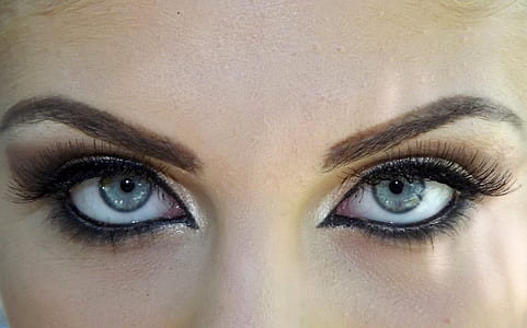 close-up photo of woman's eye thumbnail