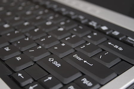 black and gray computer keyboard thumbnail