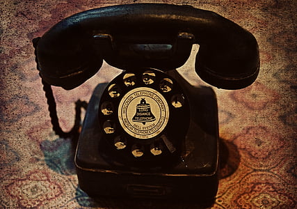 black rotary phone thumbnail