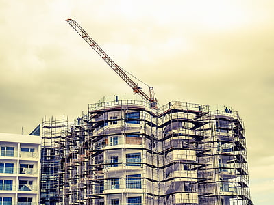 crane on top of building thumbnail