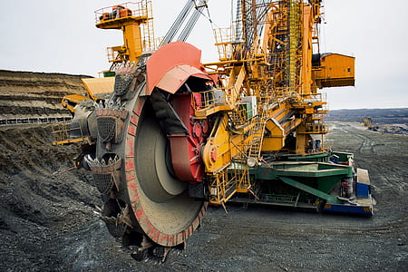 crane, yellow, industrial, construction thumbnail