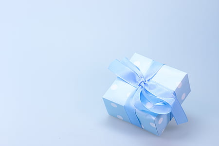 teal and white gift box thumbnail