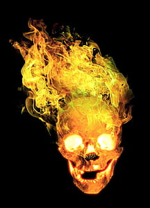 Ghost Rider head wallpaper thumbnail