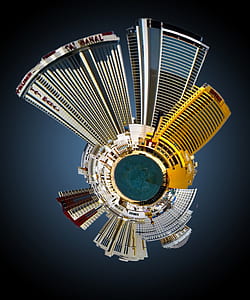 aerial photography of building thumbnail