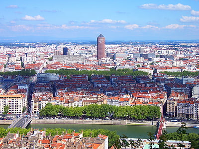 aerial photo of buildings thumbnail