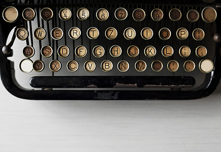 black typewriter thumbnail