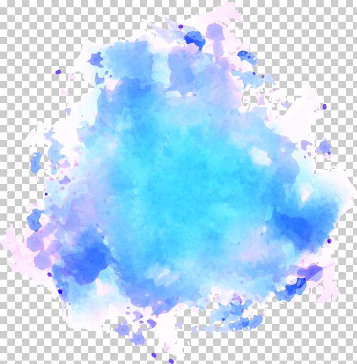 Pinkpop Festival Watercolor painting Texture, Sky blue watercolor graffiti, abstract illustratrion PNG clipart