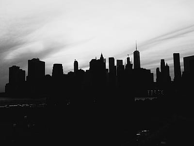 silhouette photo of cityscape thumbnail
