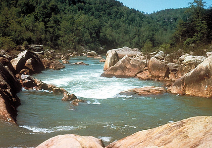 Big South Fork Cumberland River scenic landscape in Tennessee thumbnail