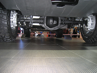 photo of gray and black vehicle below thumbnail