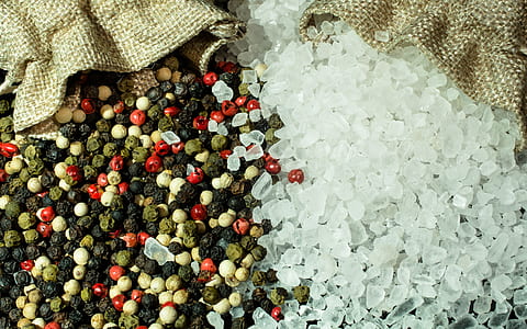 assorted spices on brown textile thumbnail