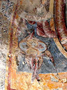 Interior of the Baptistry of S. Giovanni in Riva San Vitale thumbnail