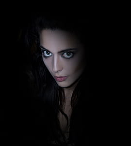 woman with black eyeshadow looking fierce thumbnail