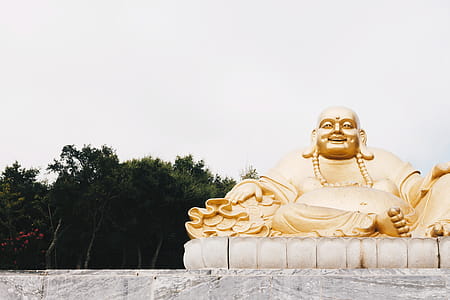 Gold Buddah Statue thumbnail