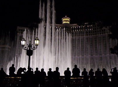 Bellagio Hotel, Casino, and water Fountains in Las Vegas, Nevada thumbnail