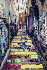 multicolored stair thumbnail