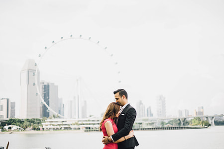 A young couple in the city thumbnail