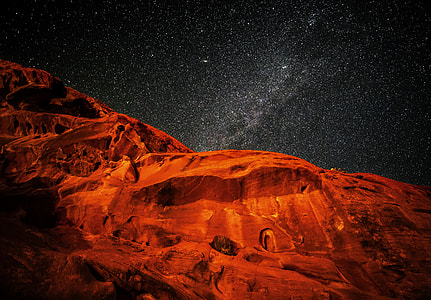 Grand Canyon during nightime thumbnail