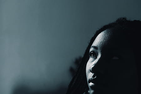woman staring above thumbnail