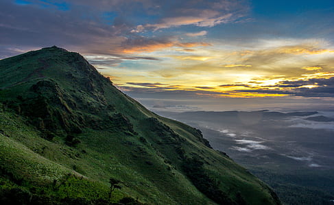 top view of mountain photo thumbnail