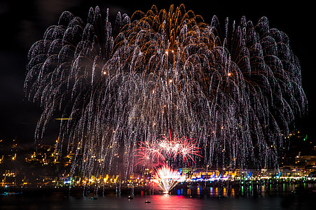 long exposure photography of fireworks thumbnail