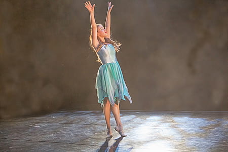 woman wearing blue dress screenshot thumbnail