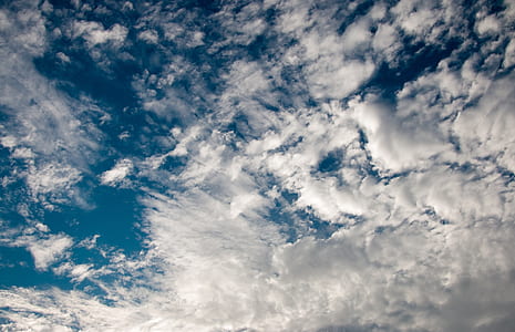 white cumulu-stratus clouds thumbnail