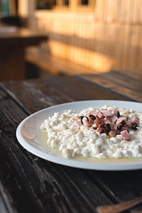 Eastern European dish “Halušky” potato dumplings thumbnail