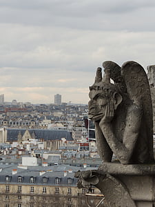 gray concrete gargoyle thumbnail