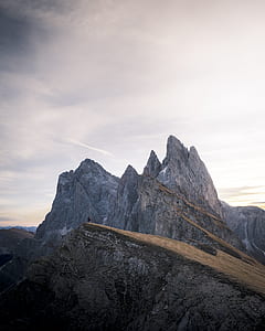 gray mountain range in landscape photography thumbnail