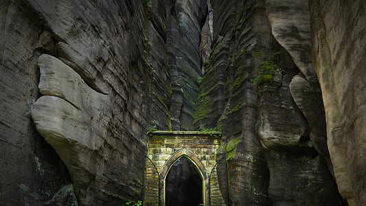 arch, light, architecture, stone thumbnail