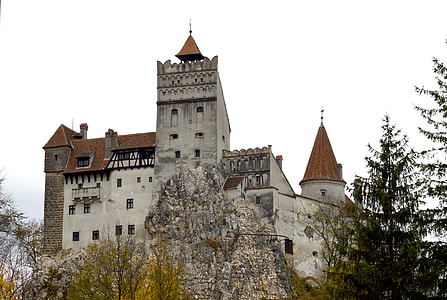 gray castle on rock thumbnail