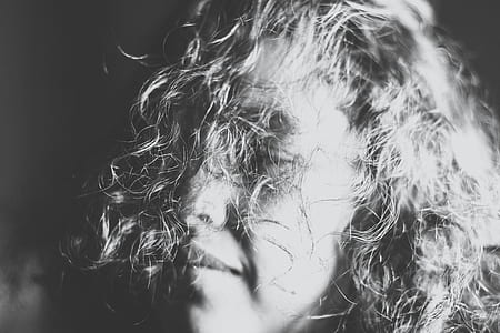 grayscale photo of person thumbnail