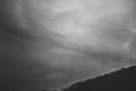 Grayscale Photo of a Sky thumbnail