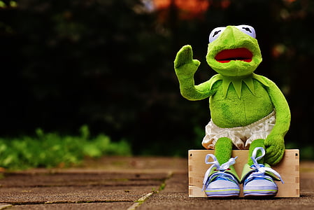 Kermit the frog plush toy thumbnail