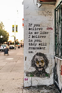 The Joker with text print on wall thumbnail