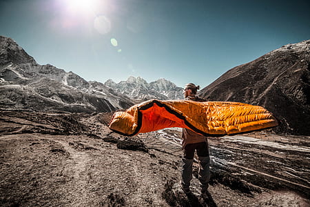 man standing on the mountain thumbnail