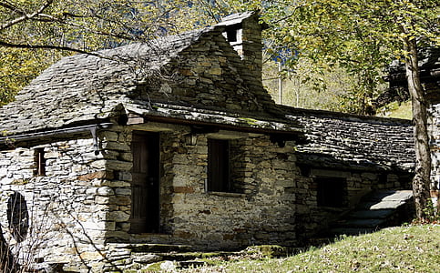 grey and black stone house photography thumbnail