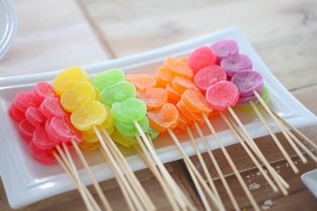 assorted-color candy stick lot thumbnail