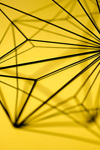 Geometric decoration on yellow background thumbnail