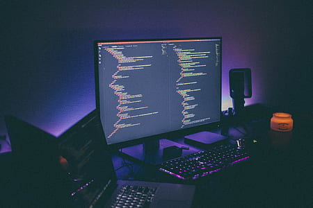 turned on computer desktop thumbnail
