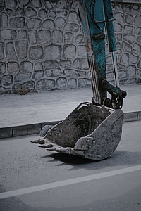 grey and teal excavator bucket thumbnail