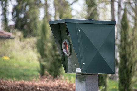 close-up photo of green trail camera at daytime thumbnail